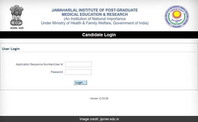 jipmer mbbs admit card
