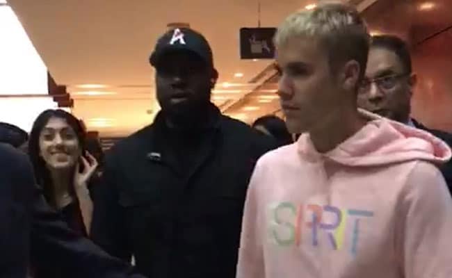 Justin Bieber Arrives In India For Concert In Mumbai