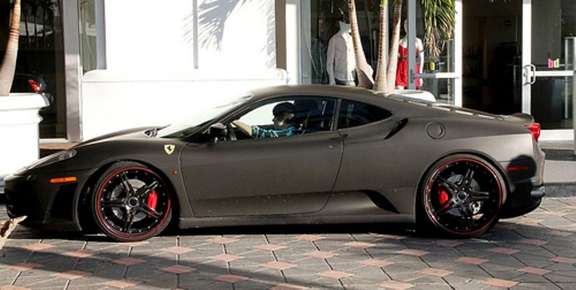 justin biebers customised ferrari f430