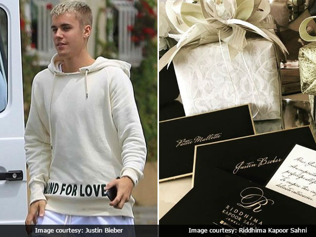 Justin Bieber Will Leave India With These Gifts, Including One For Mom From Rishi Kapoor's Daughter
