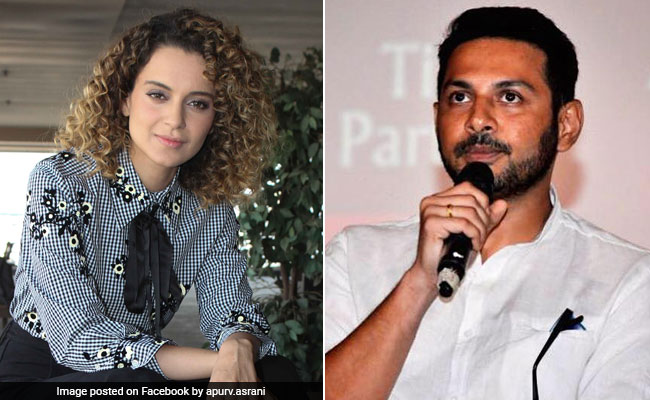 'सिमरन' के लेखक अपूर्व असरानी ने कहा, 'झूठ बोल रही हैं कंगना रनौत'