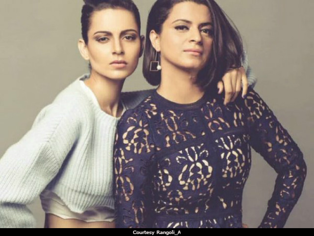 Kangana Ranaut's Sister Rangoli Dismisses Reports Of Rift With Actress