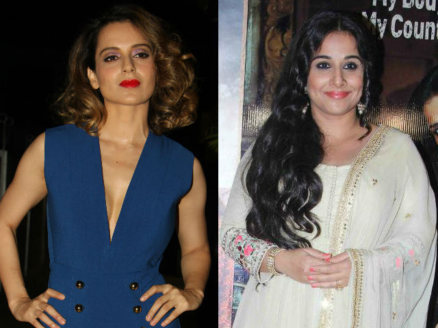 Kangana Ranaut Isn't 'Thin-Skinned' So She's Not Offended By Vidya Balan's Post