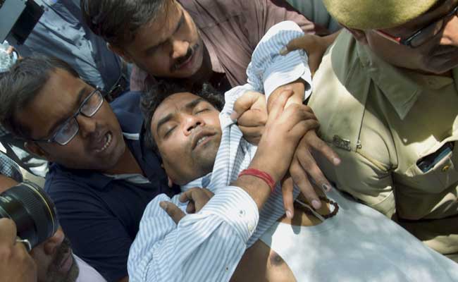 Sacked AAP Minister Kapil Mishra Faints Moments After Fresh 'Expose' On Arvind Kejriwal