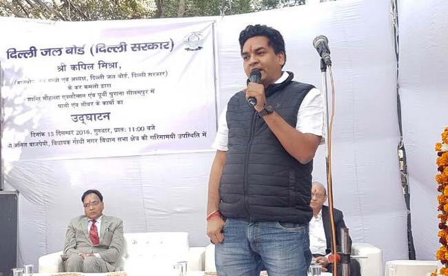 Sacked As I Wanted To Out 'Big Names' In Water Tanker Scam: Kapil Mishra