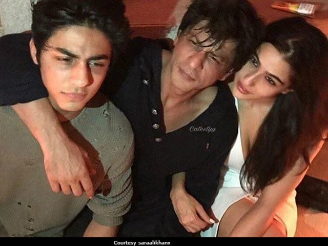 Inside Karan Johar's Party: Shah Rukh Khan, Son Aryan Hung Out With Sara Ali Khan. See Pics