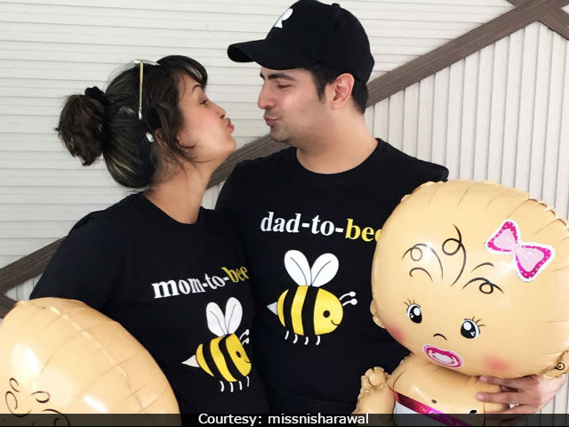 Inside Karan Mehra And Nisha Rawal's Baby Shower