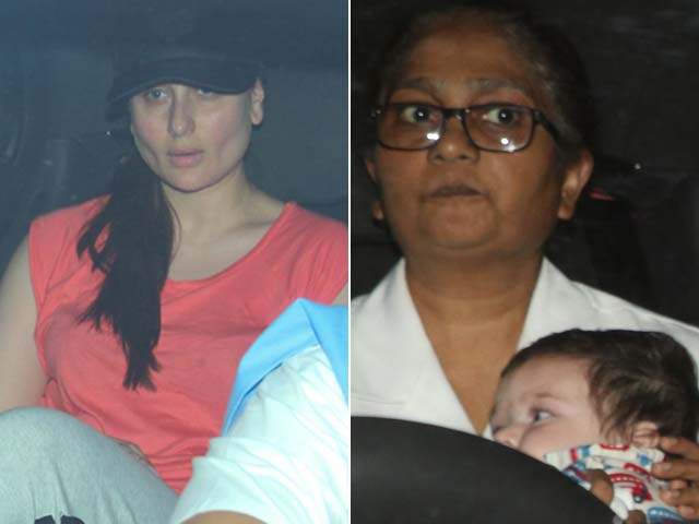 Kareena Kapoor Takes Taimur For An Outing. Here Are Pics