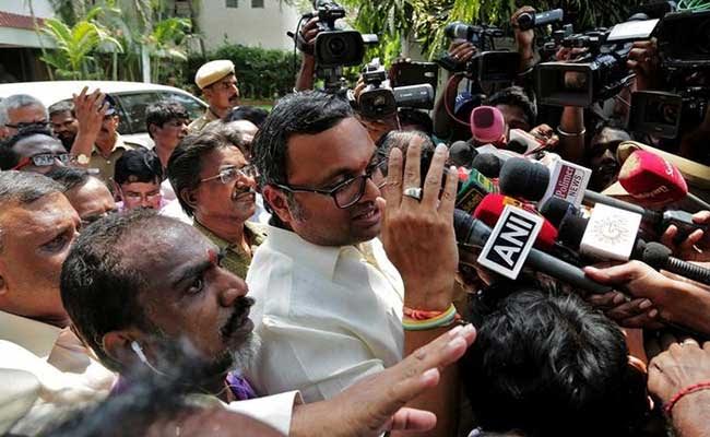 Enforcement Directorate Also Registers Police Case, To Question Karti Chidambaram