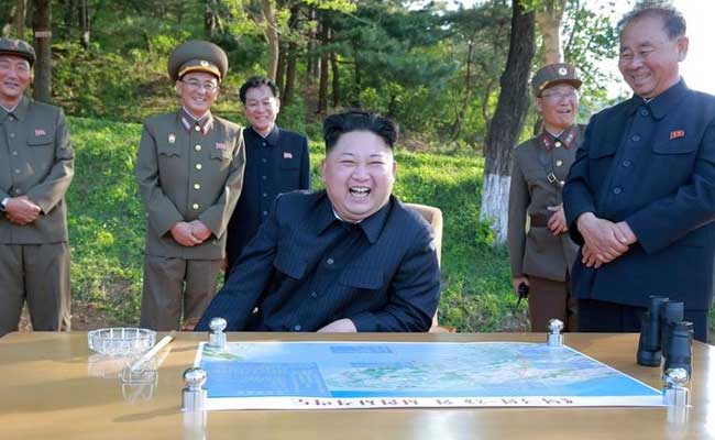 North Korea's Kim Jong Un Guides Test Of New Anti-Aircraft Weapon