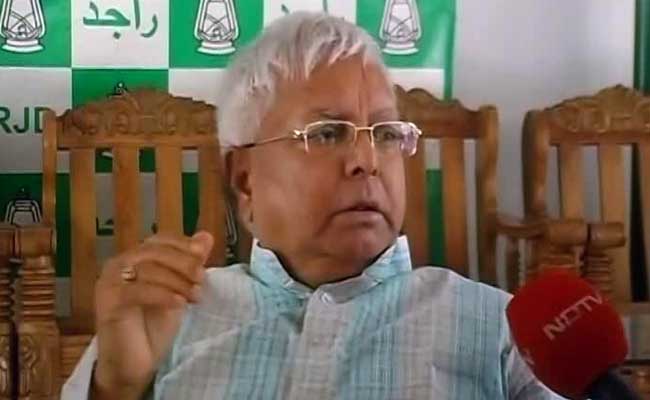 लालू प्रसाद यादव का करारा जवाब- छापा- छापा, कहां छापा, छापा तो हम 2019 में मारेंगे