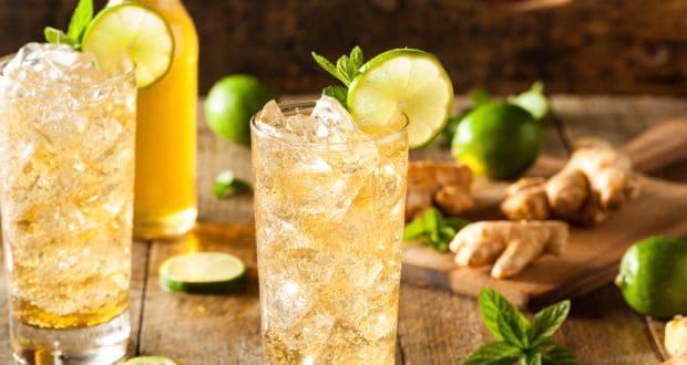 lemon ginger ice