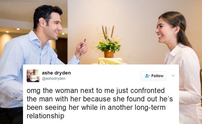 Woman Live Tweets A Breakup She Overheard, Internet Finds A New Hero
