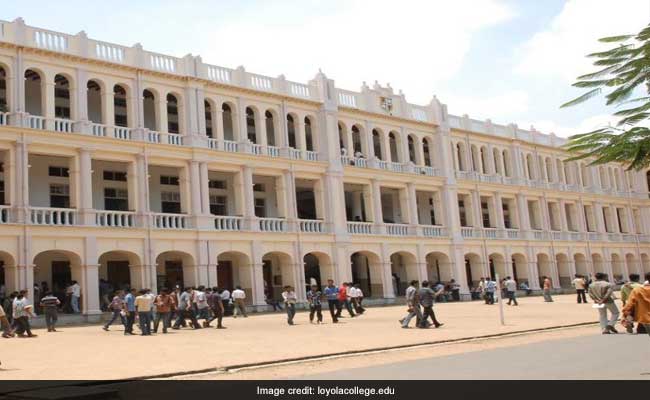 Tamil Nadu UG Admission 2017: Apply Online At Loyola College Chennai Till May 23