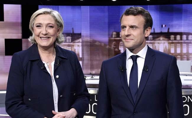 Emmanuel Macron, Marine Le Pen Face Off As France Elects New President Today