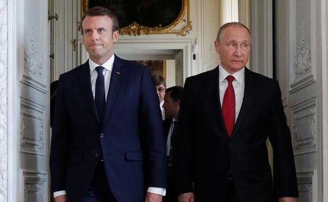 Macron says Putin could be stripped of France's top title