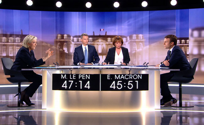 Marine Le Pen Vs Emmanuel Macron - A Presidential Debate France Hasn't Seen Before