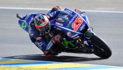MotoGP 2017: Vinales Wins Le Mans GP As Rossi Crashes On Final Lap