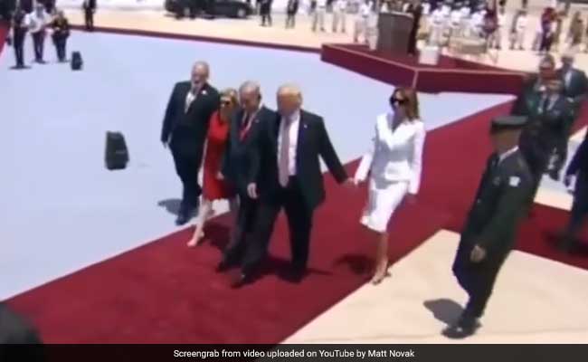 In Front Of World Media, Melania Trump Slaps Off US President's Hand