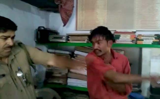 'My Name Is...' Brags Samajwadi Lawmaker's Nephew, Slaps Police Officer