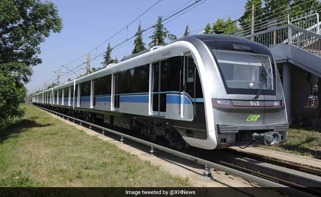 Chinese Firm Delivers First Mountain Subway Train