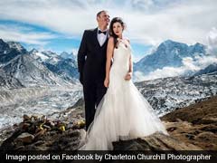 Couple Ties The Knot On Mount Everest. Photos Are Out Of This World
