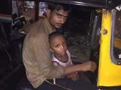 Wife Paralysed, Mumbai Auto Driver Takes 2-Year-Old Son Along To Work