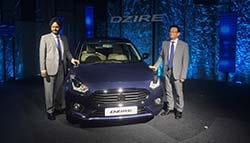 2017 Maruti Suzuki Dzire Launched; Prices Start At Rs. 5.45 Lakh