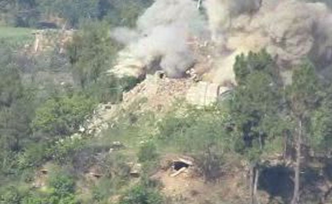 Video Shows Army Destroying Pak Bunker With Tanks, Missiles