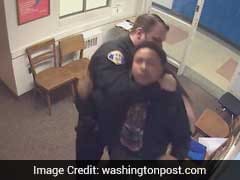 Caught On CCTV: Principal Holds Student's Head As He's Shot With Stun Gun