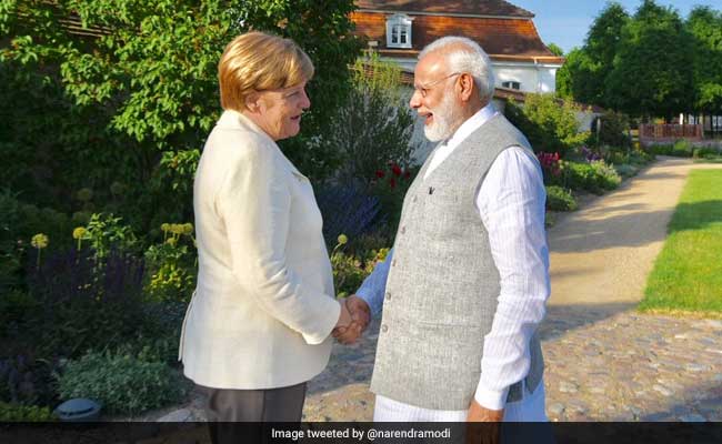 'Good Interaction' Says PM Narendra Modi After Meeting With Angela Merkel