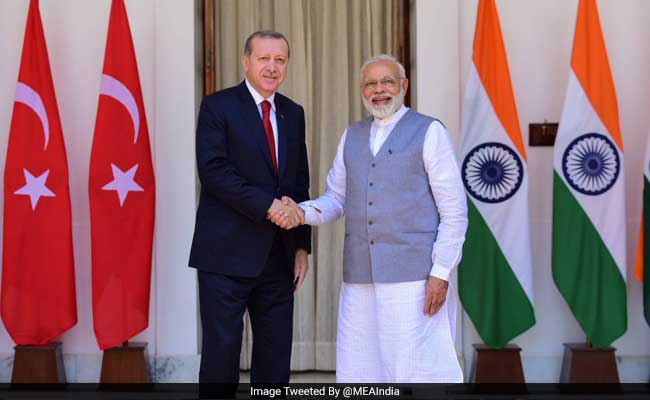 Turkish President Recep Tayyip Erdogan's Controversial Comment On Kashmir As He Visits India