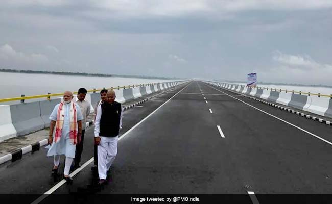 PM Modi Names India's Longest Bridge After Assam Singer Bhupen Hazarika