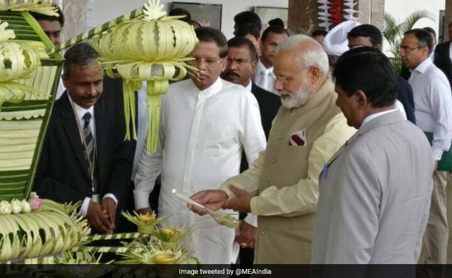 PM Narendra Modi Attends Vesak Day Celebrations In Sri Lanka