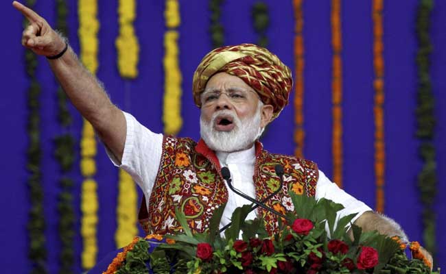 PM Narendra Modi Inaugurates Projects Worth Rs 993 Crore In Gujarat