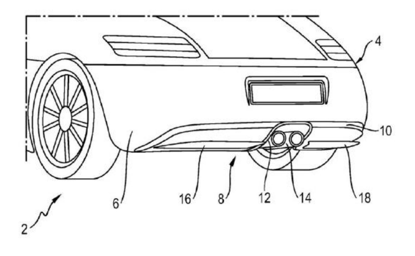 Porsche Files Patent For Active Rear Diffuser
