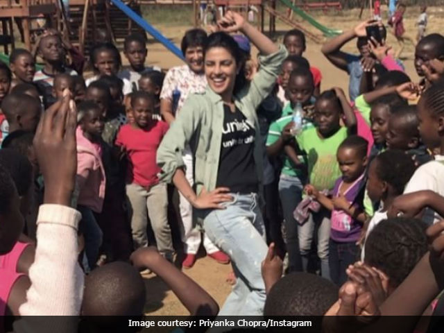 Priyanka Chopra Teaching <i>Thumkas</i> To Kids In Zimbabwe Is Adorable