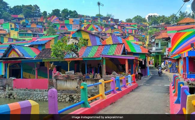 This Village Is Now Instagram-Famous After Its Rainbow Makeover