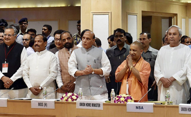 Need UAVs, Connectivity, Development In Maoist-Hit Areas: Rajnath Singh