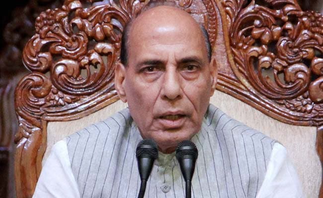 Rajnath Singh Donates A Month's Salary To Bharat Ke Veer Fund