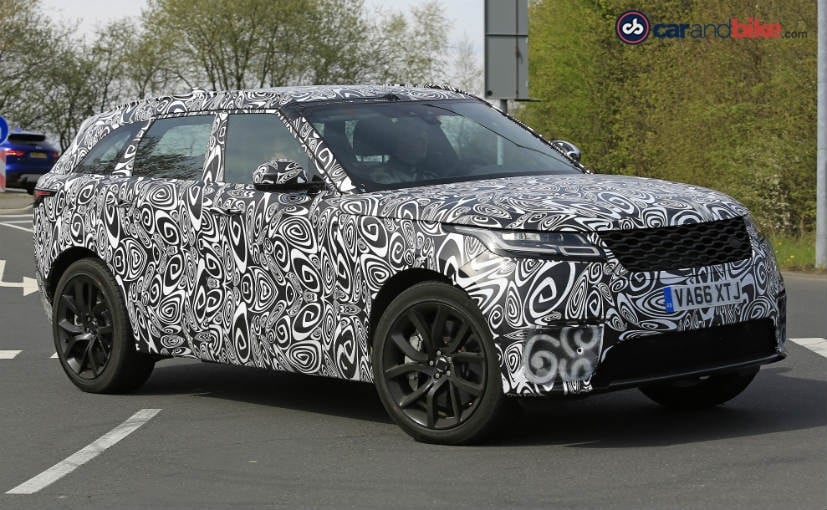 Range Rover Velar SVR Spied Testing At Nurburgring