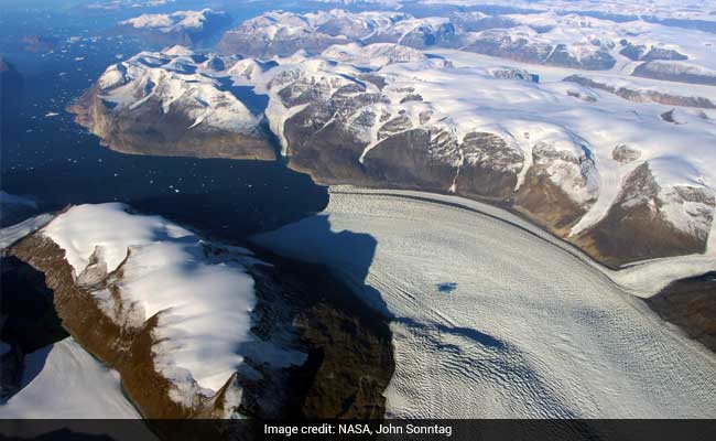 So Much Water Pulsed Through A Melting Glacier That It Warped The Earth's Crust