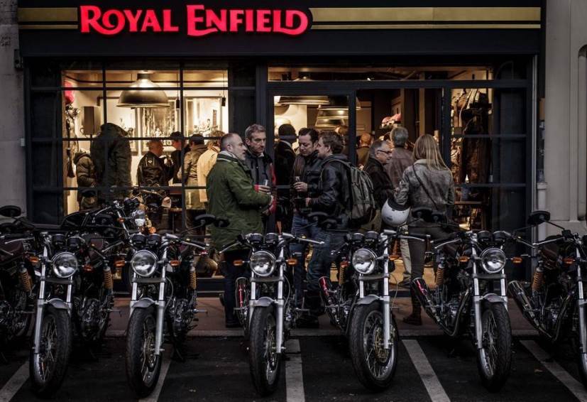 royal enfield showroom exclusive store