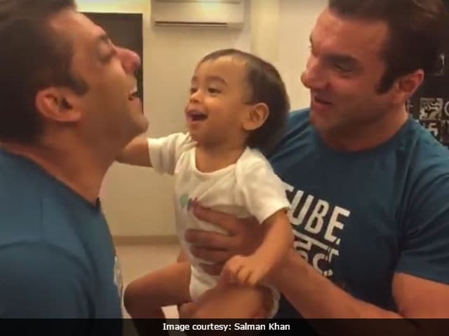 Salman Khan, 51, Vs Ahil, 1, In A Boxing Match. Look Who Won