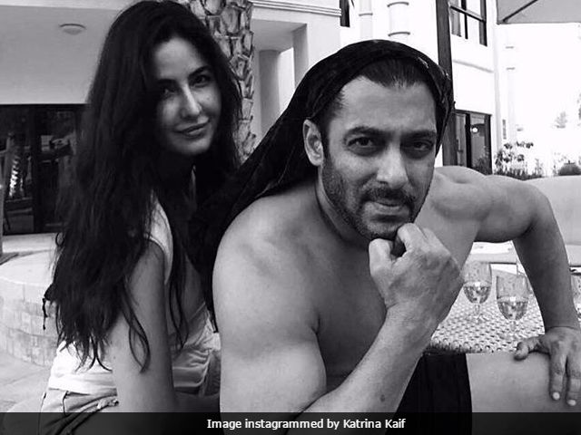 Salman Khan And Katrina Kaif On Set: Please Caption This Pic. Katrina Didn't