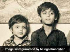 बचपन में ऐसे दिखते थे सलमान खान, भाई सोहेल खान के साथ साझा की यह तस्वीर
