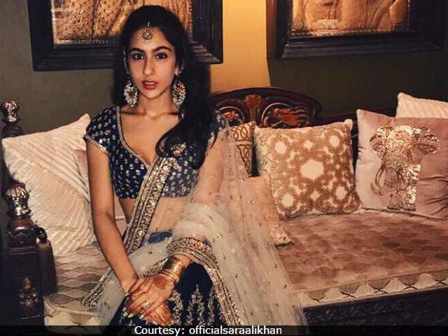 For Sara Ali Khan, A Bollywood-Style PR Blitz Begins