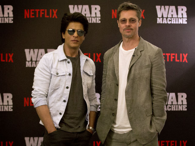Brad Pitt Learns From Shah Rukh Khan Just How Easy Dancing Is