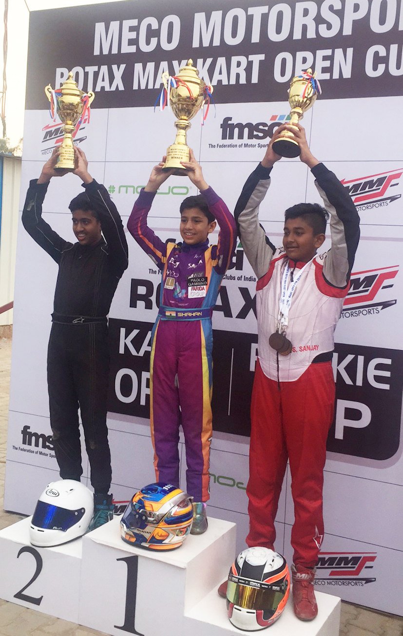 Shahan Ali Mohsin Kick Starts National Karting Season With A Podium