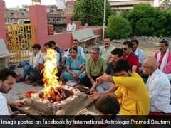 Man Who Predicted Trump's Victory, Conducts Special Yagna In Agra To 'Prevent World War 3'